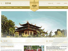 Tablet Screenshot of chuahuongdao.org